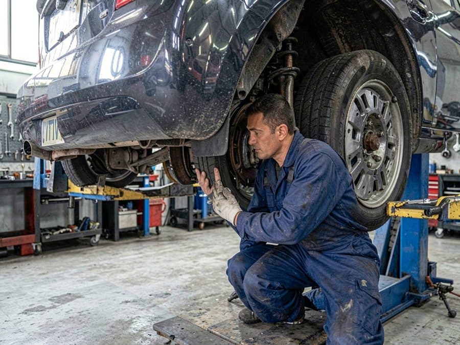 Puesta a punto y revisión pre-ITV del coche en San Sadurniño