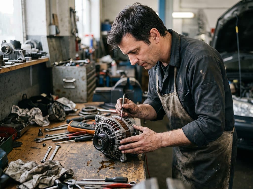 Reparación del alternador del coche en Ferrol