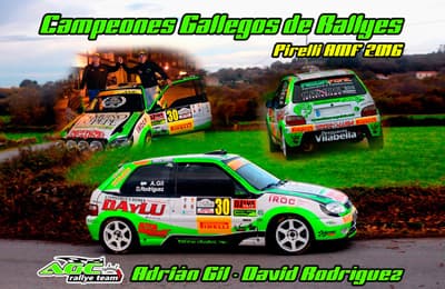 Campeones gallegos de rally