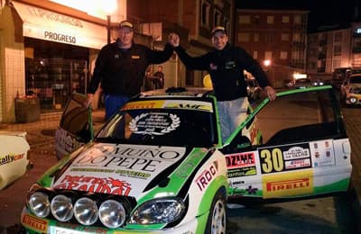 Campeones gallegos de rally