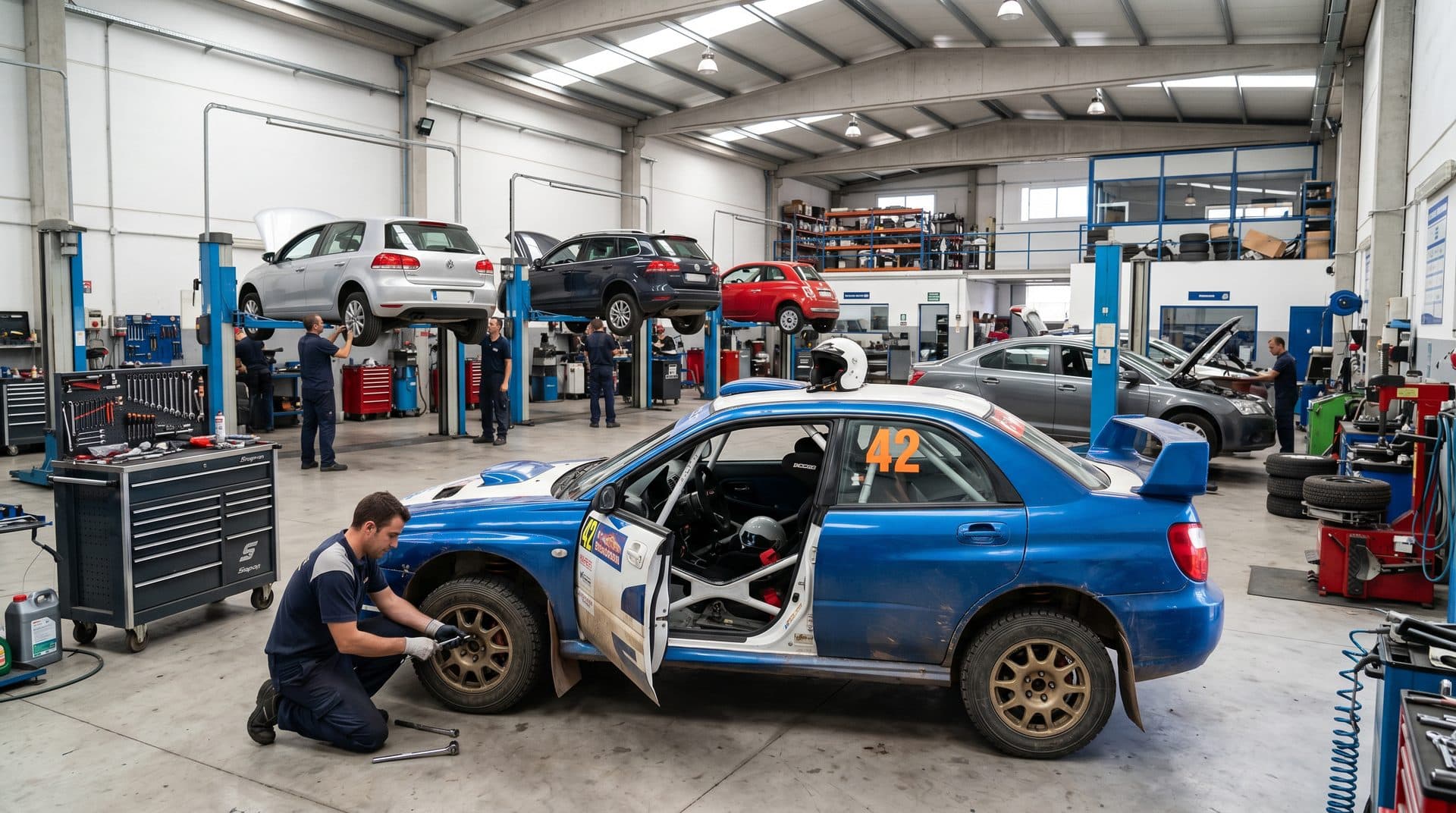 Taller mecánico multimarca en San Sadurniño